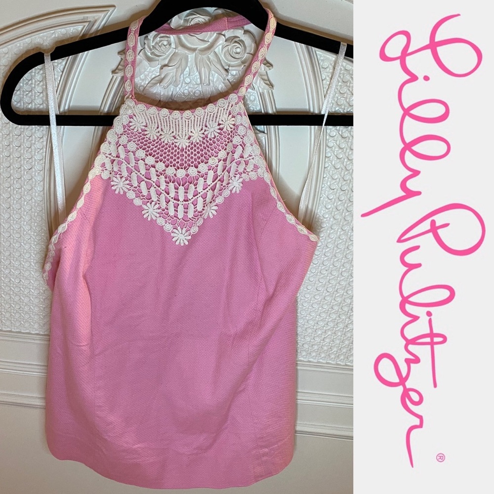 Lilly Pulitzer Dawn Halter Top